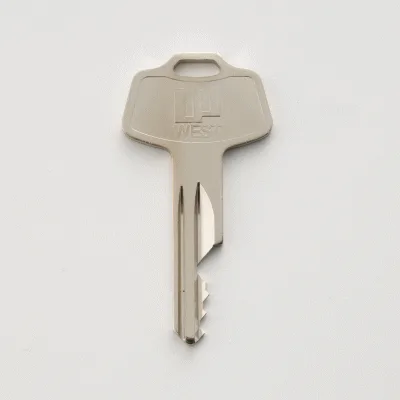 ウエスト ウエストピンシリンダー用合鍵